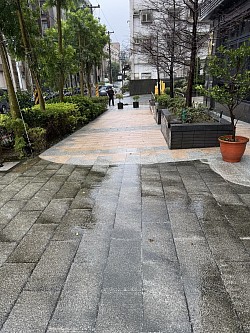 社區外圍走道清洗