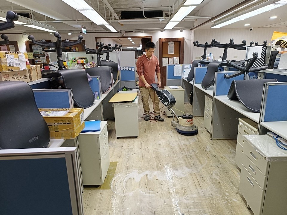 辦公室地板除蠟清洗